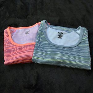 Set of 2 C9 by Champion DuoDry Workout Shirts